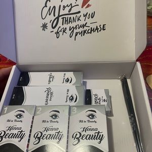COPY - All In Beauty Henna Eyebrow Coloring Starter Kit